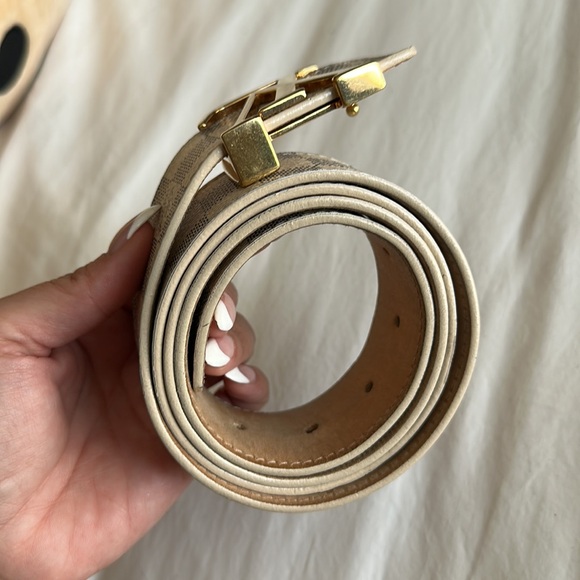 Louis Vuitton Waist Belt Damier Azur LV Initiales Damier Azur Pattern - Picture 11 of 12